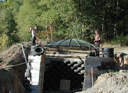 Ehben Eliot Construction Earthship Roof